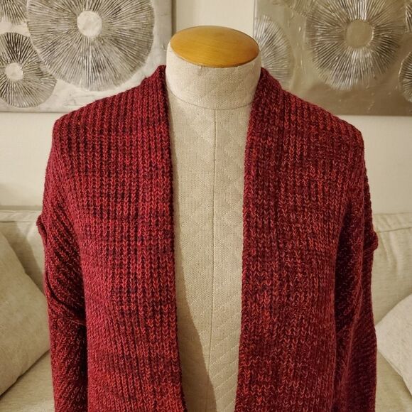 Free People High Hopes Cardigan in Plum Blossom - Picture 4 of 10